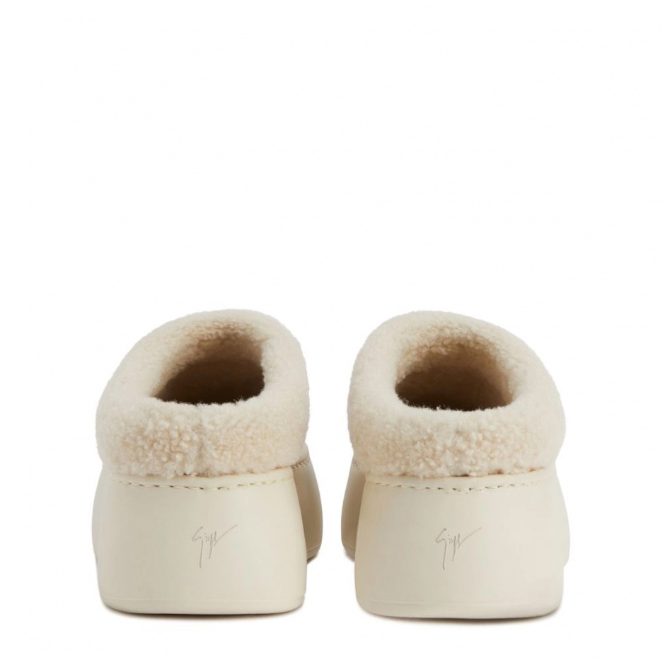 GIUSEPPE ZANOTTI Дамски чехли с вълна League Fur Sleeper - изглед 3 - Pepina GIUSEPPE ZANOTTI Дамски чехли с вълна League Fur Sleeper - изглед 3