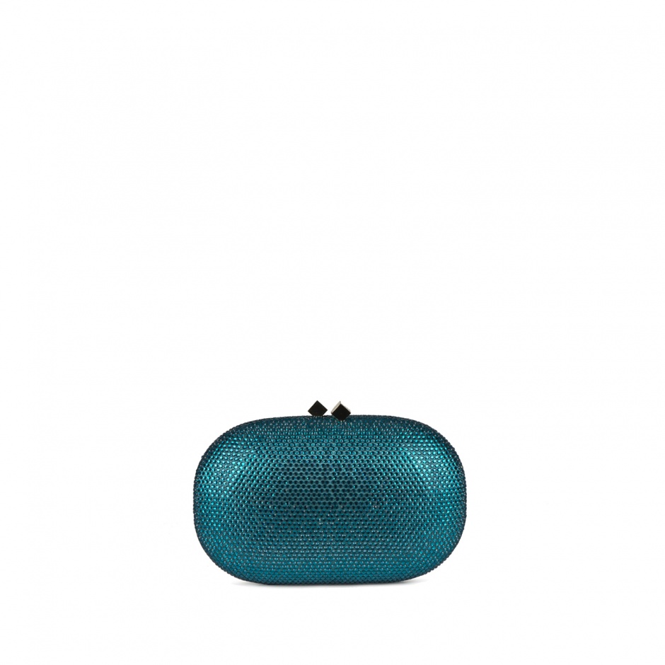 Anna Cecere Дамска малка чанта с камъни - изглед 1