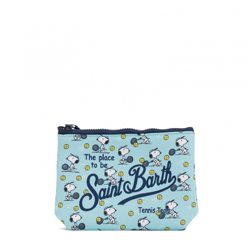 SAINT BARTH Чантичка Aline Snoopy tennis game - изглед 1 - Pepina SAINT BARTH Чантичка Aline Snoopy tennis game - изглед 1