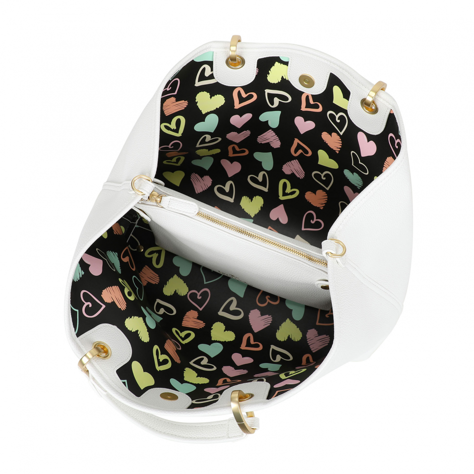 BRACCIALINI Дамска бяла чанта Beth Jewels - изглед 4 - Pepina BRACCIALINI Дамска бяла чанта Beth Jewels - изглед 4