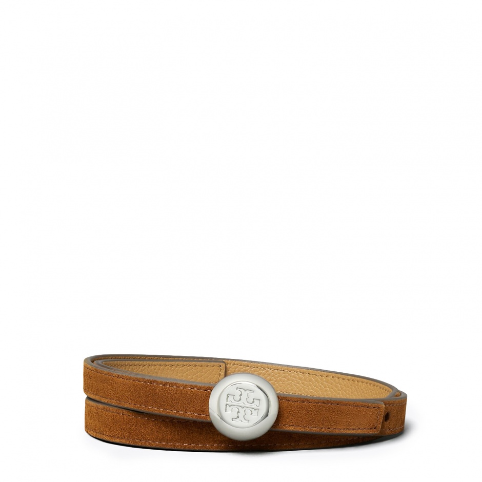 TORY BURCH Двулицев колан Romy - изглед 1
