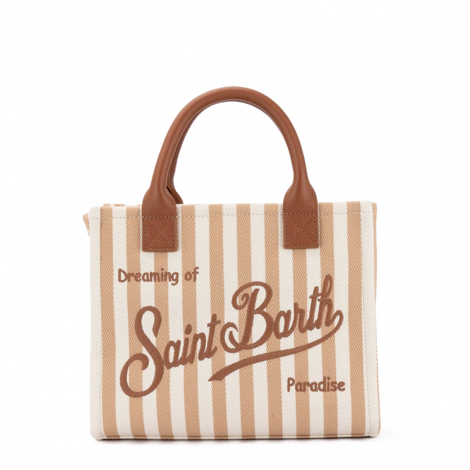 SAINT BARTH Дамска чанта с райе Vanity - изглед 1 - Pepina SAINT BARTH Дамска чанта с райе Vanity - изглед 1