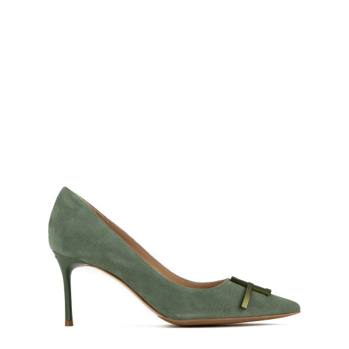 Дамски зелени обувки